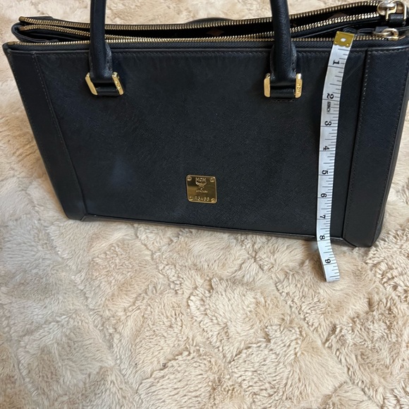 MCM Bag Large size Nice organization (Black) - Picture 10 of 12